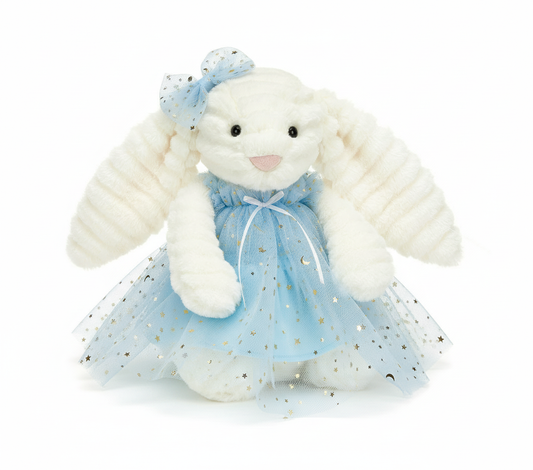 Tutu Dress for bunnies , Exquisite Plush Outfit, Cute Gift for Kids & Collectors by xanhlahandmade