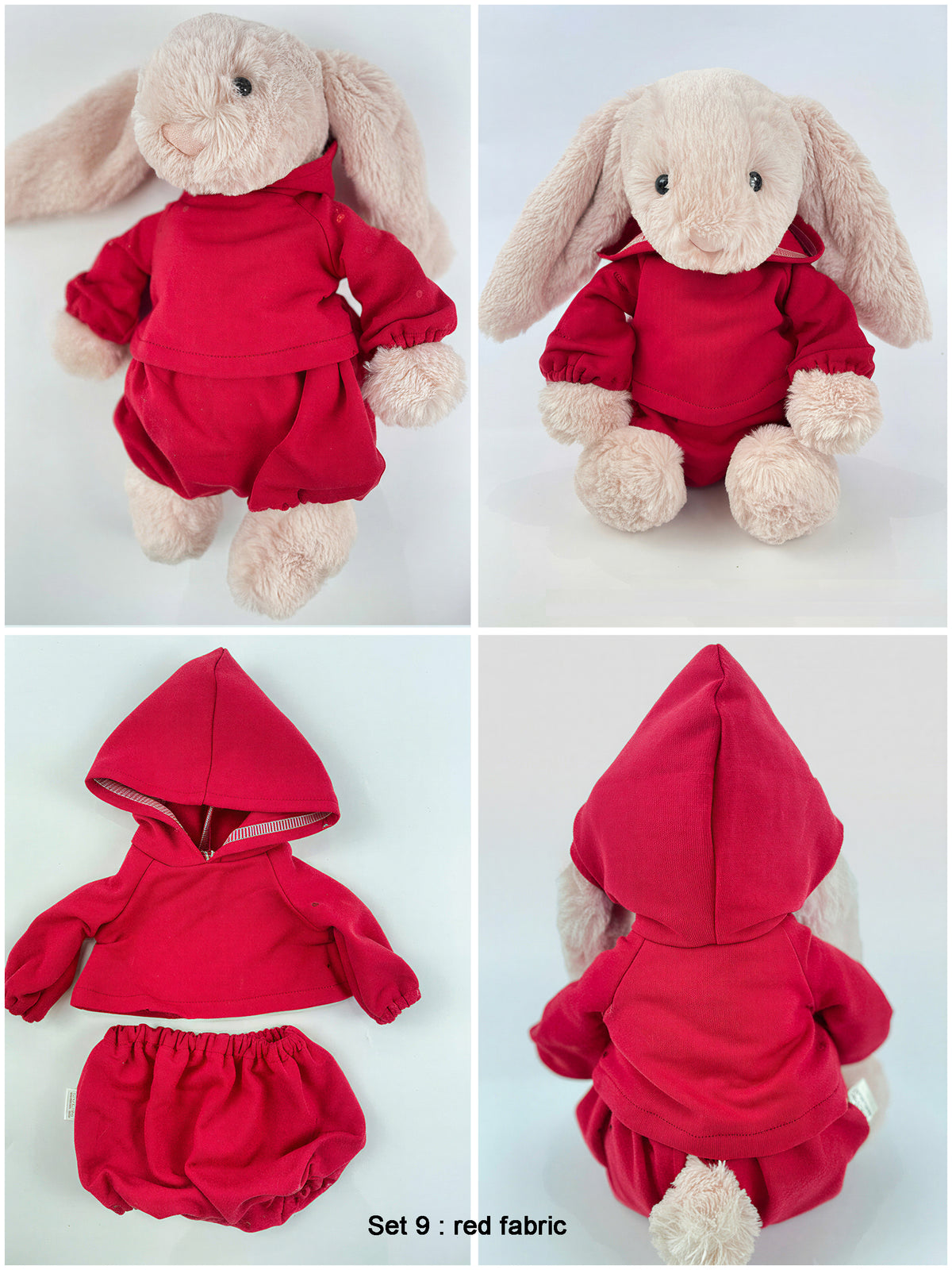 Super cute hoodie for bunnies , Hoodies in various sizes bunnies, a special gift for plush rabbit enthusiasts.