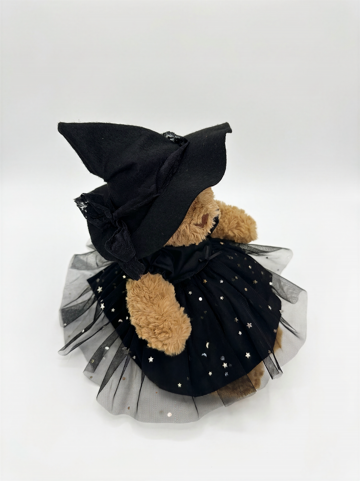 Handmade Halloween Tutu Dress & Hat Set for Teddy Bear | Bear Halloween Cosplay Costume