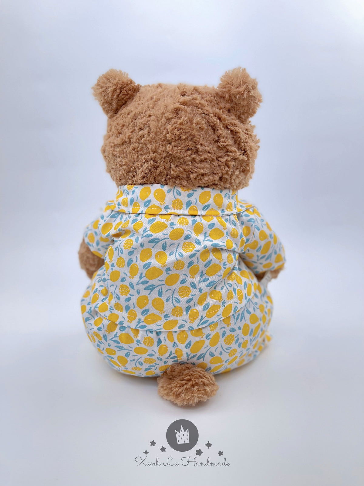 Handmade Hawaiian Summer Shirt & Shorts Set for Jellicat Bartholomew Bear