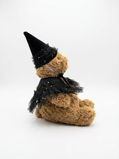 Handmade Halloween Tutu Dress & Hat Set for Teddy Bear | Bear Halloween Cosplay Costume