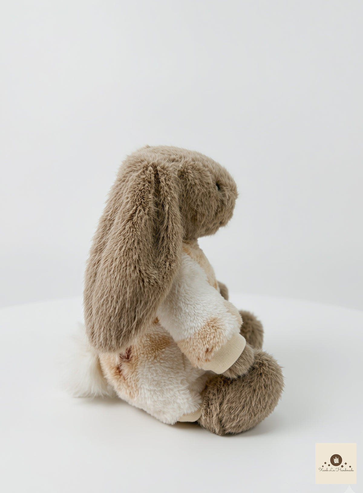 Soft Sherpa Fleece Snap-Back Romper with Pocket for Plush Bunnies & Bear Plush