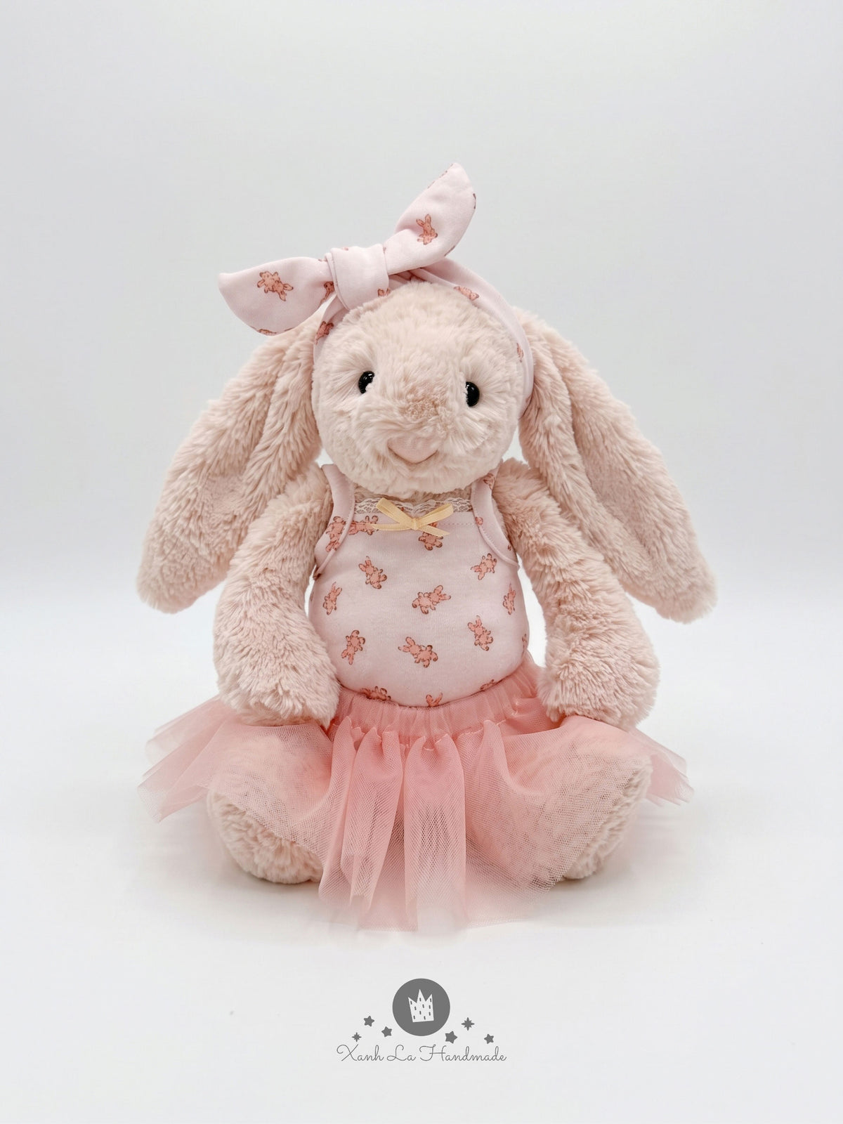 Handmade Bunny Ballerina Outfit – Ballet Leotard & Tutu Set