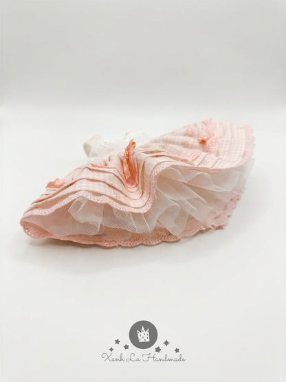 Exquisite Handmade Fluffy Tiered Tutu Dress for Plush Bunny