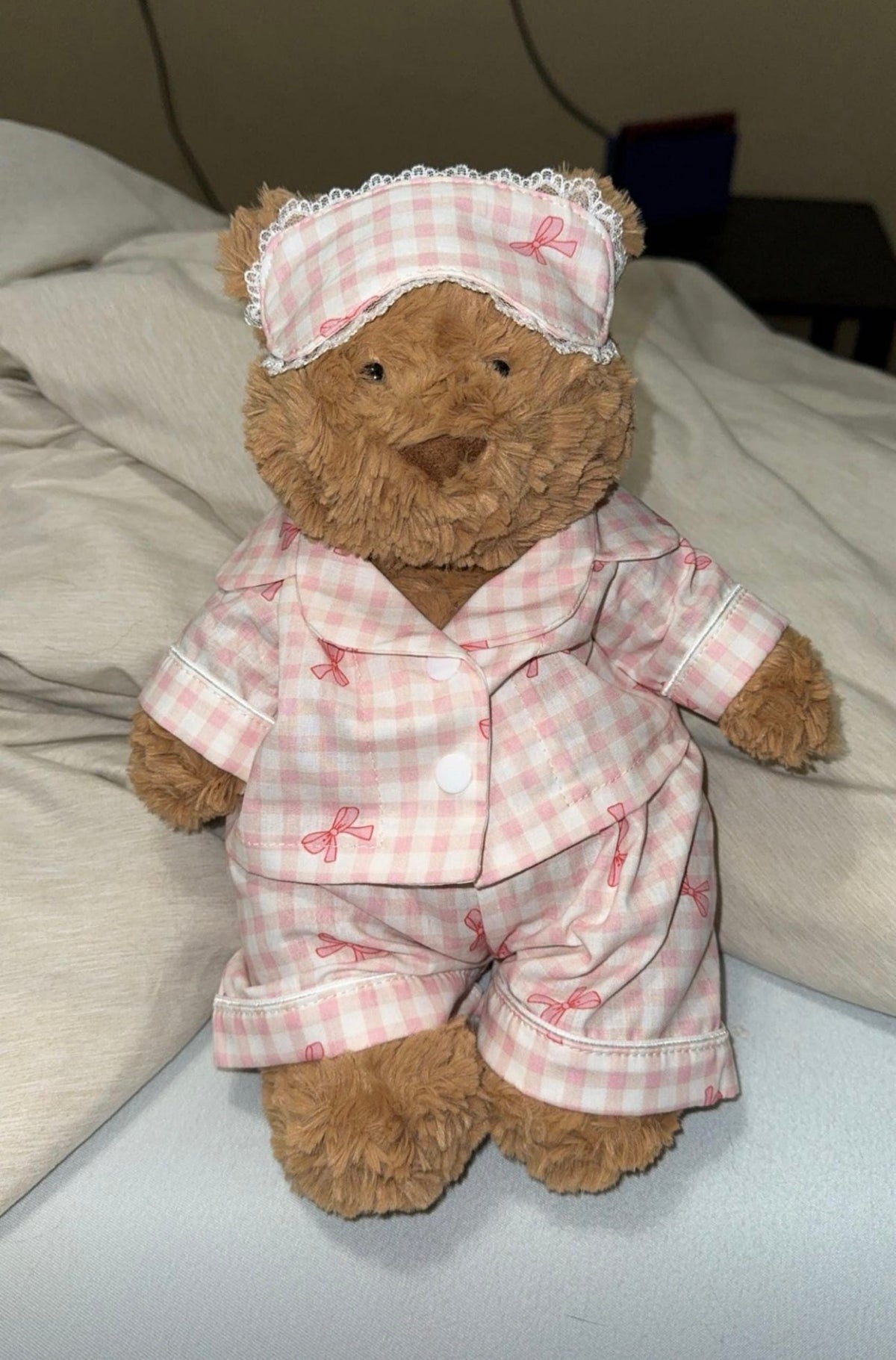 Super hot Pajamas custom Jellicat bear, Pajamas for plush toys