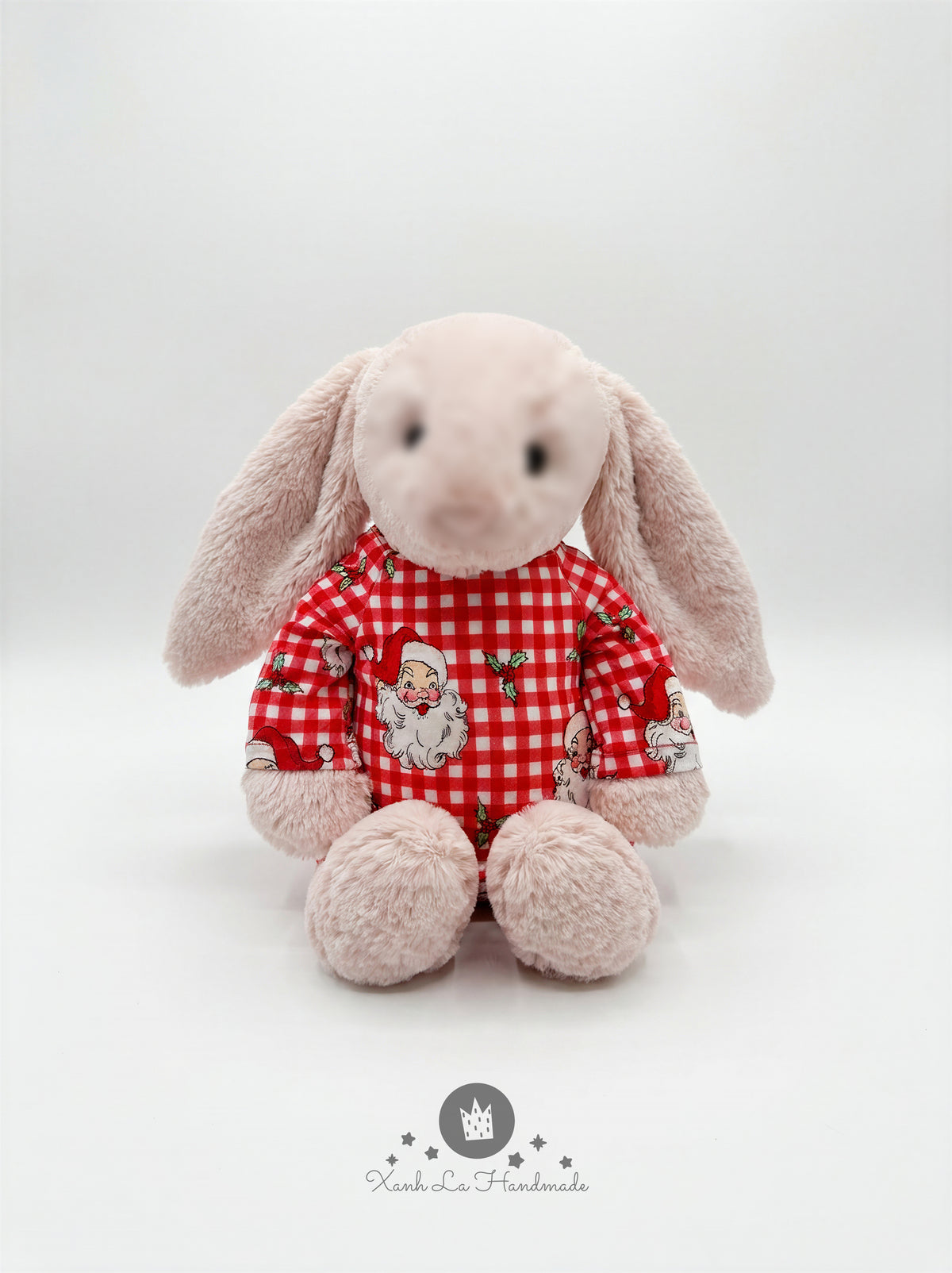 Easy-Snap Back Bodysuit for bunnies, Outfits for plush rabbits, a special gift for plush rabbit enthusiasts.