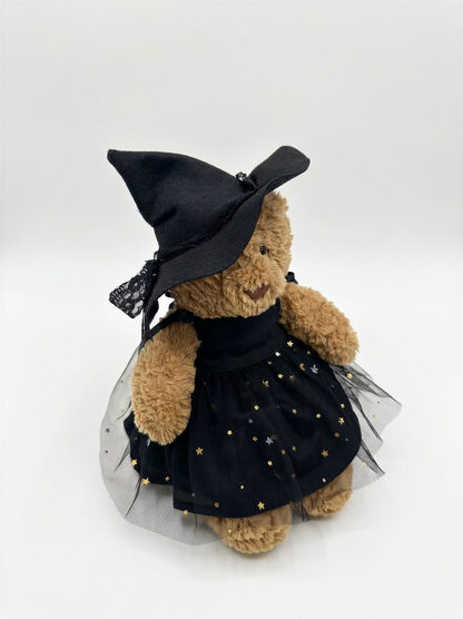 Handmade Halloween Tutu Dress & Hat Set for Teddy Bear | Bear Halloween Cosplay Costume