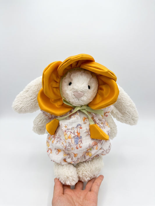 Flower Cosplay Costume for bunnies, best gift for bunny collector
