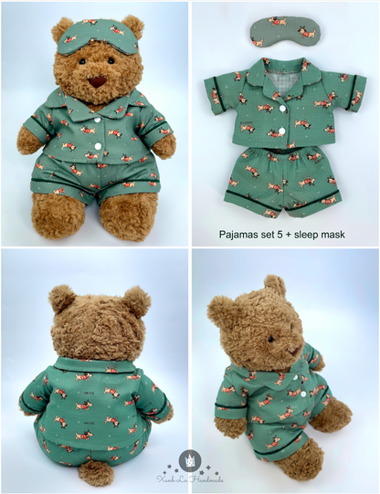 Super hot Pajamas custom Jellicat bear, Pajamas for plush toys