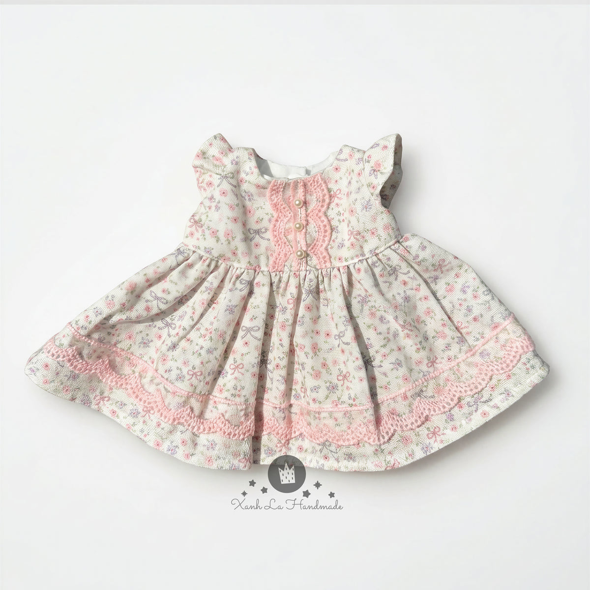 Handmade Lace Bodice Dress for Jellicat  Bunny, Gift for Grandkids & Collectors