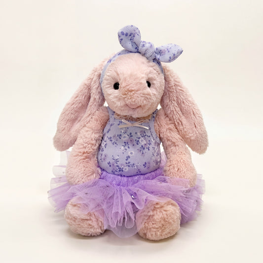 Handmade Bunny Ballerina Outfit – Ballet Leotard & Tutu Set
