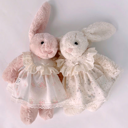 Flower Cosplay Costume for bunnies, Cute Plush Clothes Gift for Kids & Grandchildren