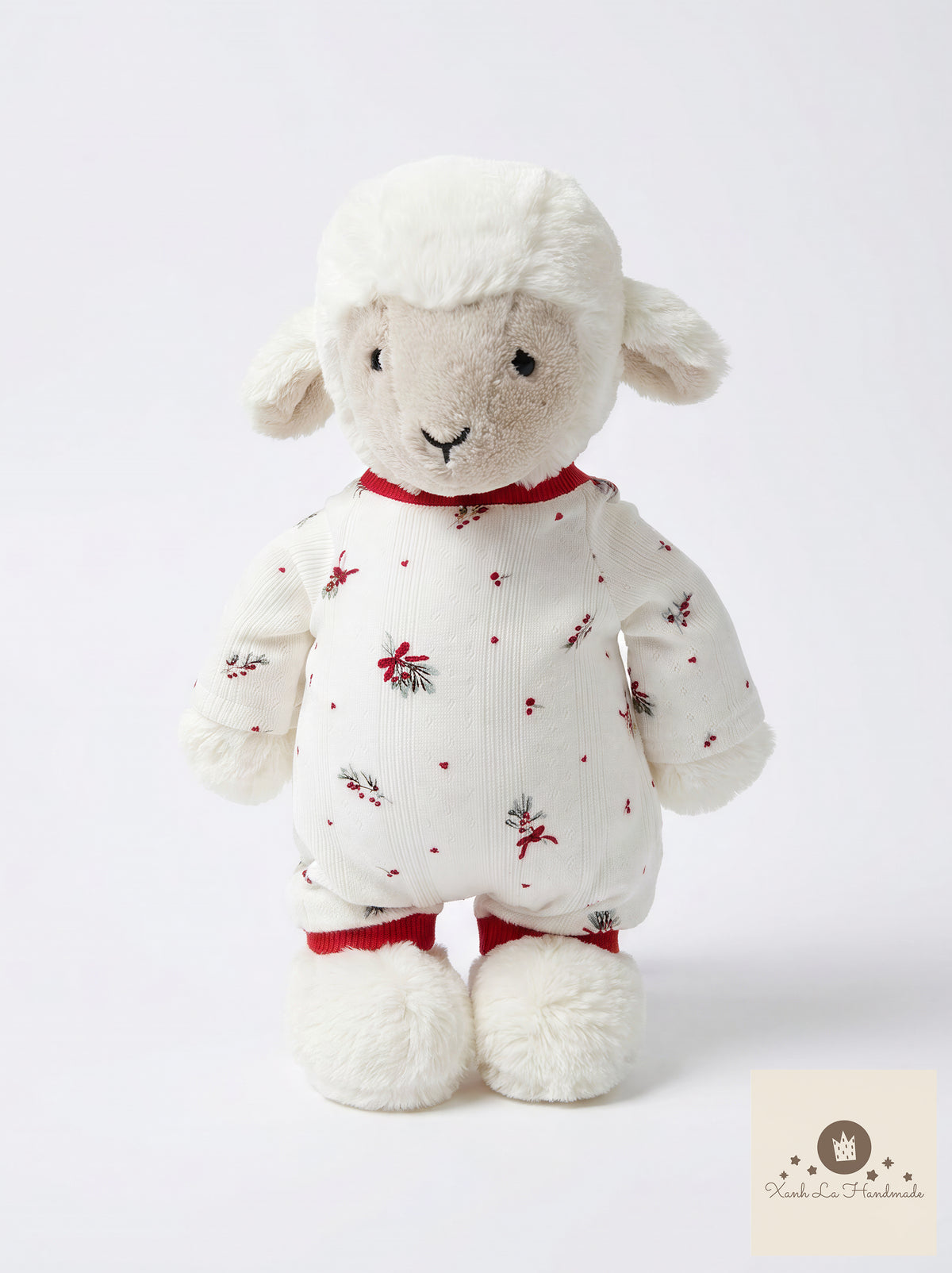 Vintage Christmas outfits for Jellicat bunnies, special handmade gifts.