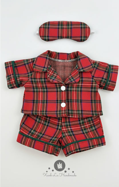 Cozy Bear Pajamas Set for Jellycat - handmade pajamas, photo 13