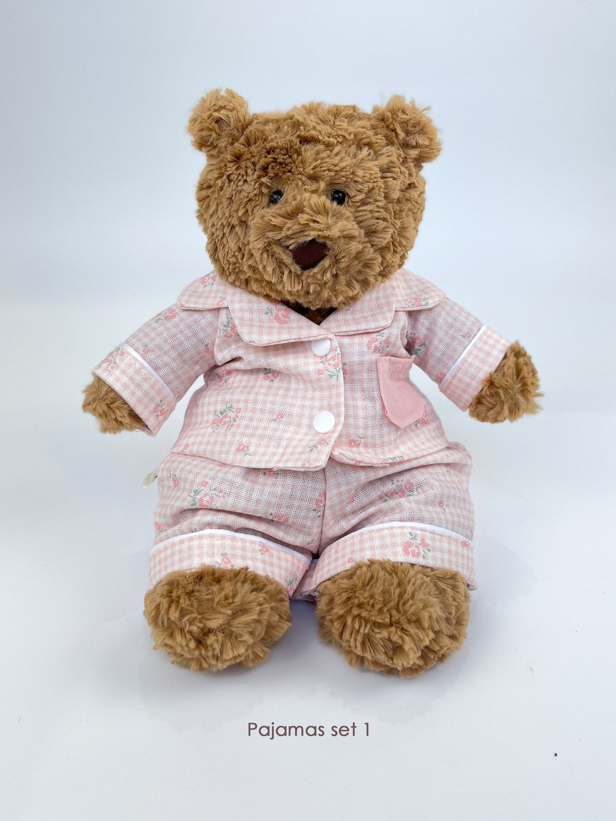 Cozy Bear Pajamas Set for Jellycat - handmade pajamas, photo 32
