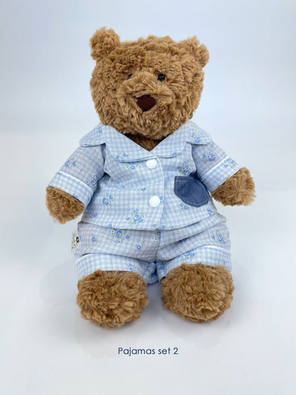 Cozy Bear Pajamas Set for Jellycat - handmade pajamas, photo 36