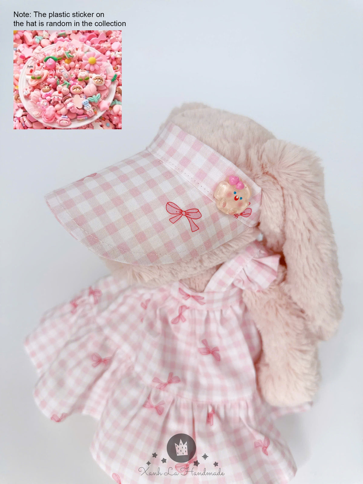 SUPER SPECIAL Cami Strap Dress & Baseball Cap Set for Jell cat Bunny & Bear
