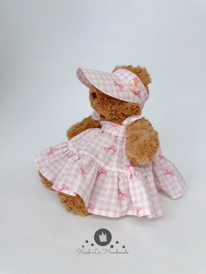 SUPER SPECIAL Cami Strap Dress & Baseball Cap Set for Jell cat Bunny & Bear