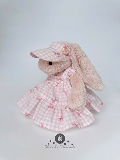 SUPER SPECIAL Cami Strap Dress & Baseball Cap Set for Jell cat Bunny & Bear