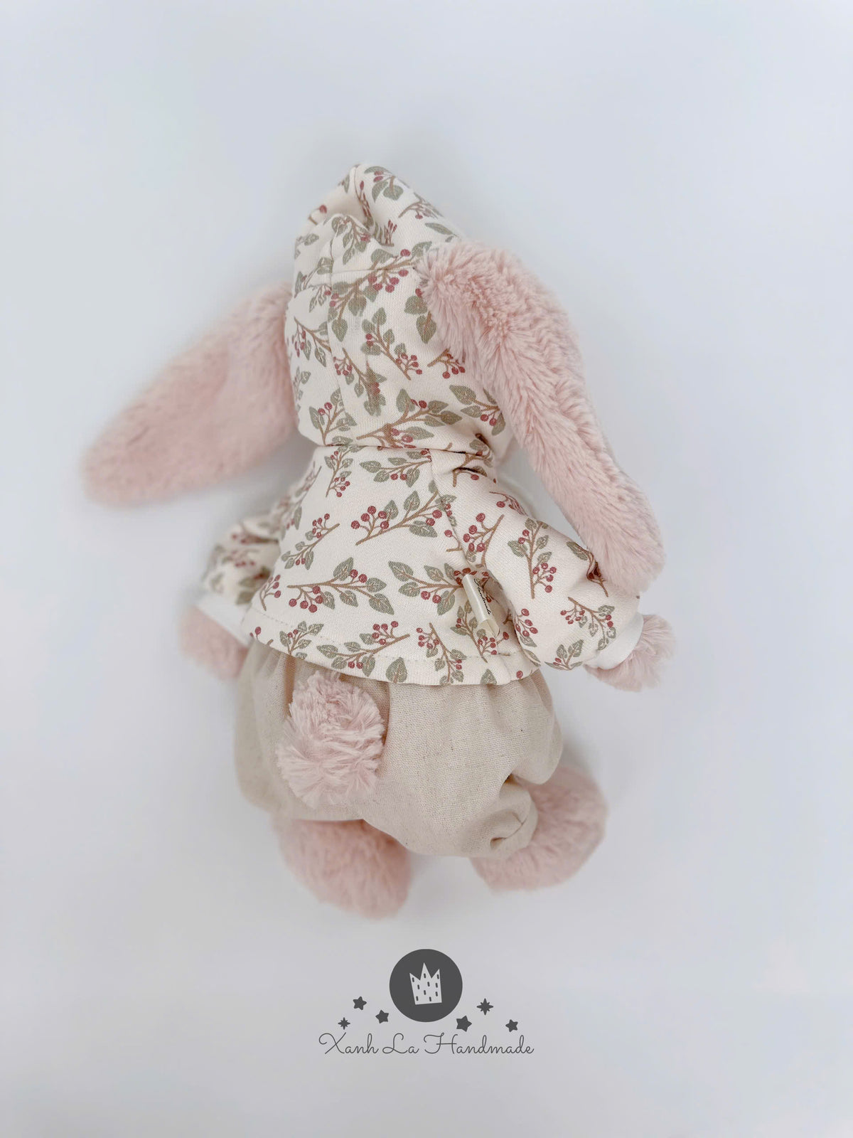 SUPER UNIQUE Hoodie with Ear Holes & Pants Set for Jellicat Bunny