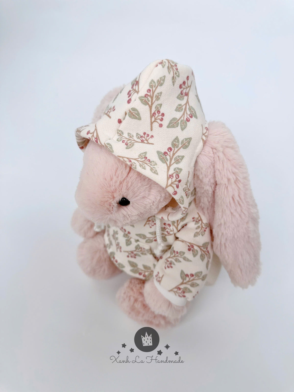 SUPER UNIQUE Hoodie with Ear Holes & Pants Set for Jellicat Bunny
