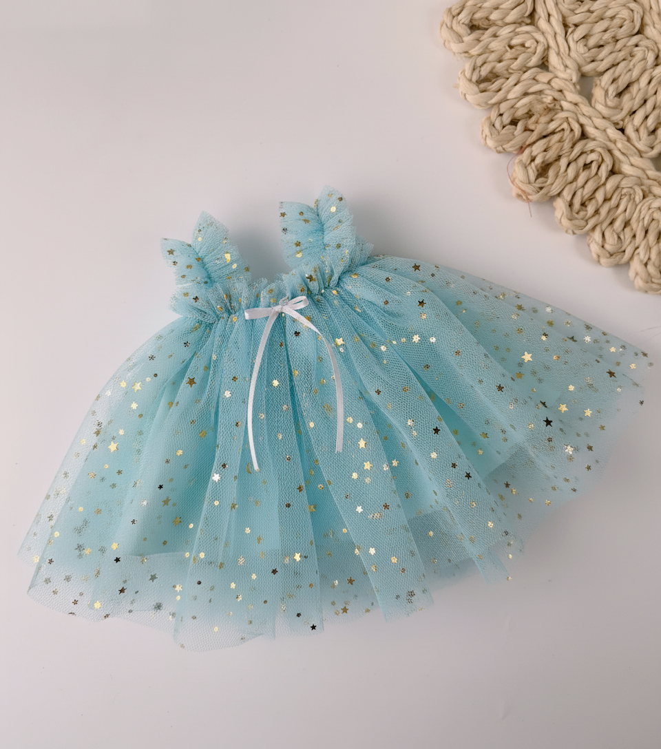 Tutu Dress for bunnies , Exquisite Plush Outfit, Cute Gift for Kids & Collectors by xanhlahandmade