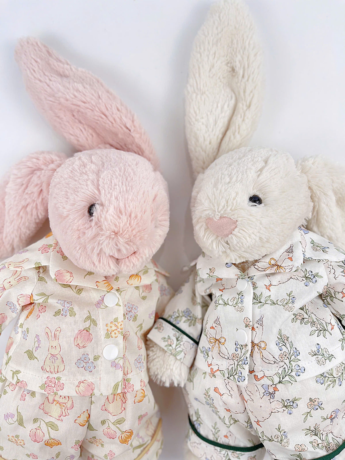 Super hot Pajamas custom for bunnies and bear, Pajamas for plush toys. gift for kids