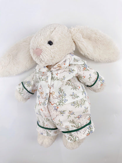 Super hot Pajamas custom for bunnies and bear, Pajamas for plush toys. gift for kids