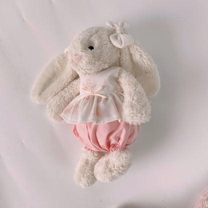 Vintage Floral Peplum Babydoll Top, Bloomer Shorts & Matching Ear Bow