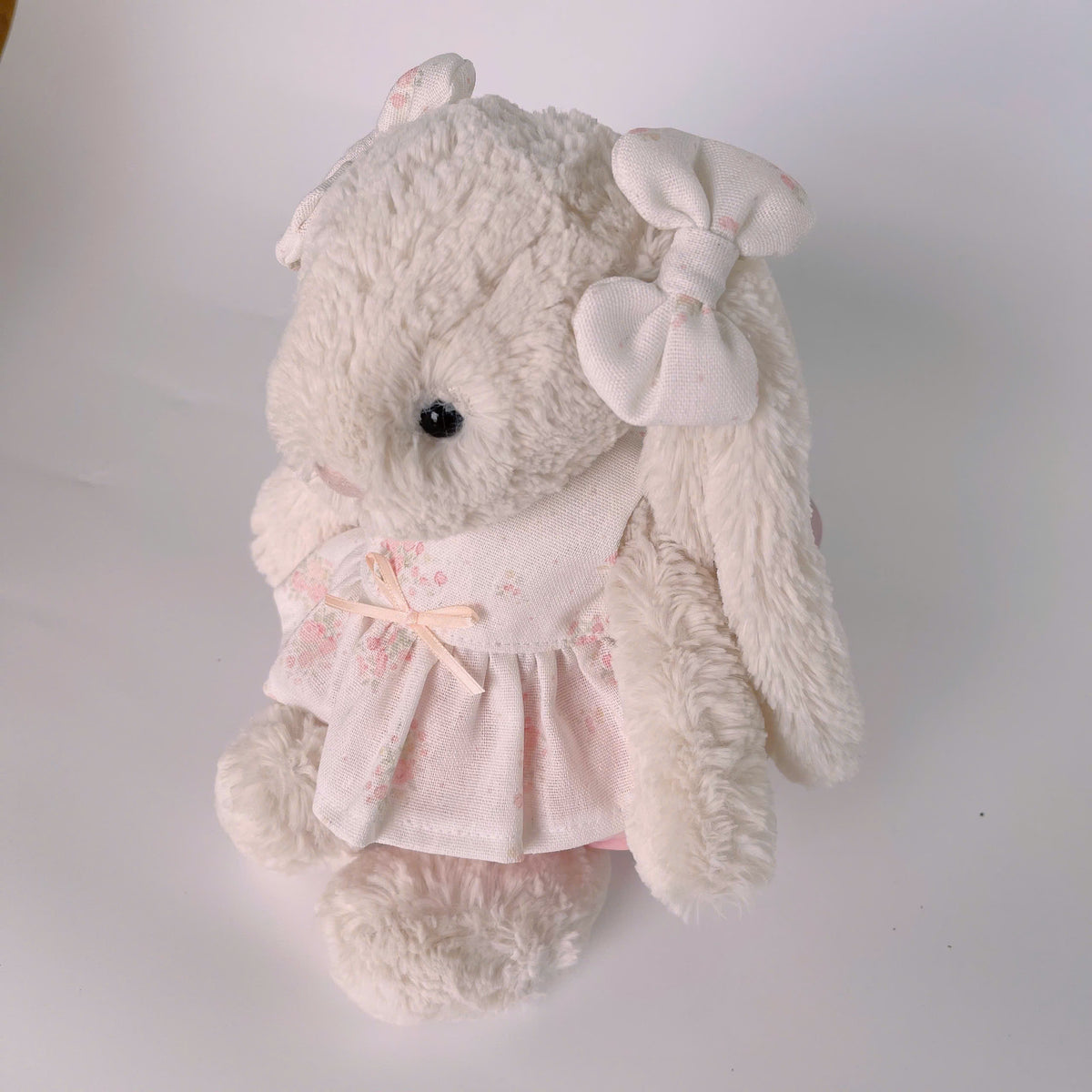 Vintage Floral Peplum Babydoll Top, Bloomer Shorts & Matching Ear Bow