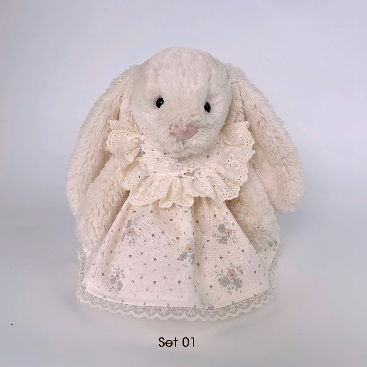 Flower Cosplay Costume for bunnies, Cute Plush Clothes Gift for Kids & Grandchildren