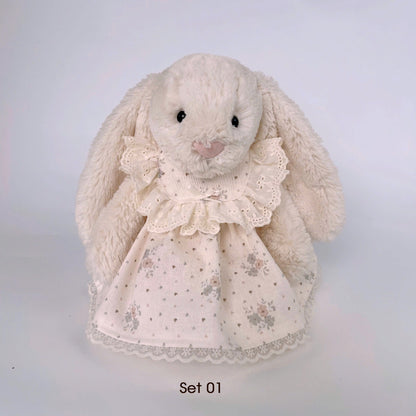 Flower Cosplay Costume for bunnies, Cute Plush Clothes Gift for Kids & Grandchildren