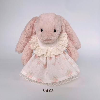 Flower Cosplay Costume for bunnies, Cute Plush Clothes Gift for Kids & Grandchildren