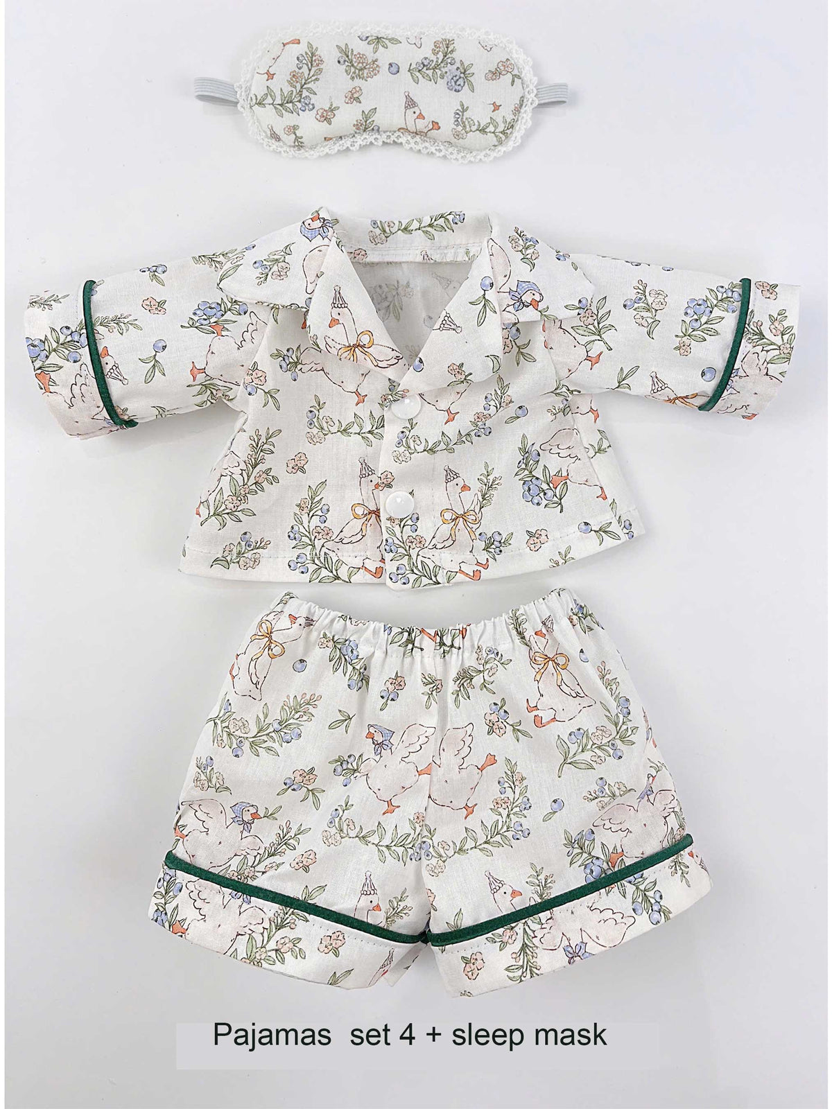 Super hot Pajamas custom for bunnies and bear, Pajamas for plush toys. gift for kids