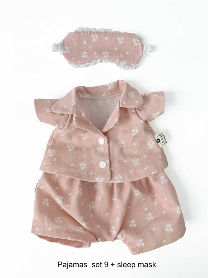 Super hot Pajamas custom for bunnies and bear, Pajamas for plush toys. gift for kids