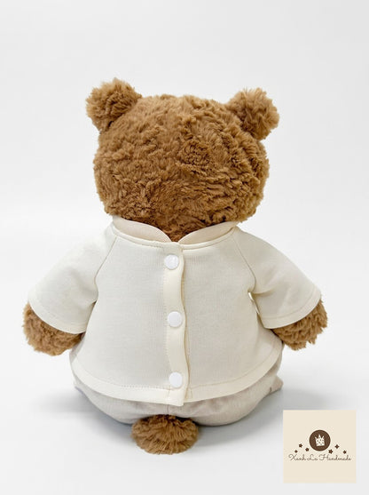 Personalized Embroidered Pullover Shirt / 2-Piece Set for Jellicat Bear & Bunny