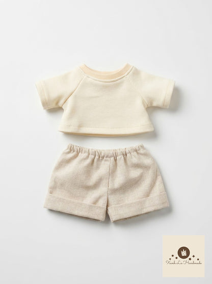 Personalized Embroidered Pullover Shirt / 2-Piece Set for Jellicat Bear & Bunny