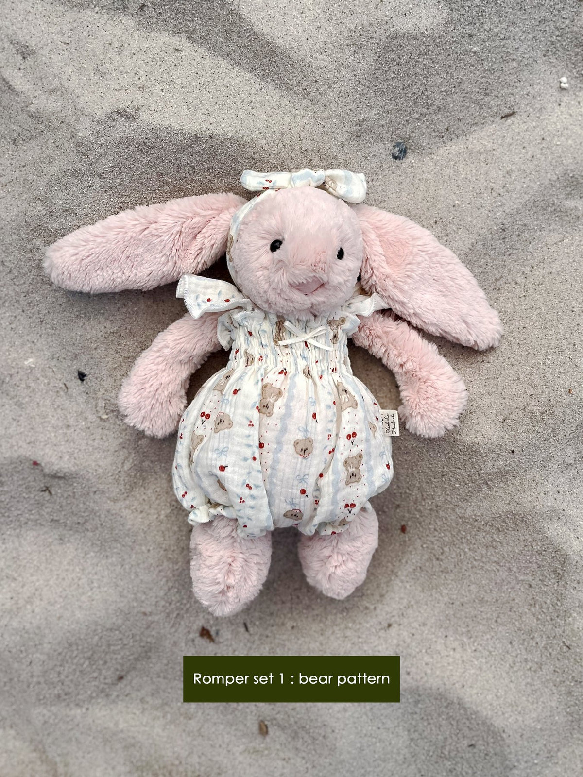 Summer Romper for Jellycat - handmade romper, photo 3
