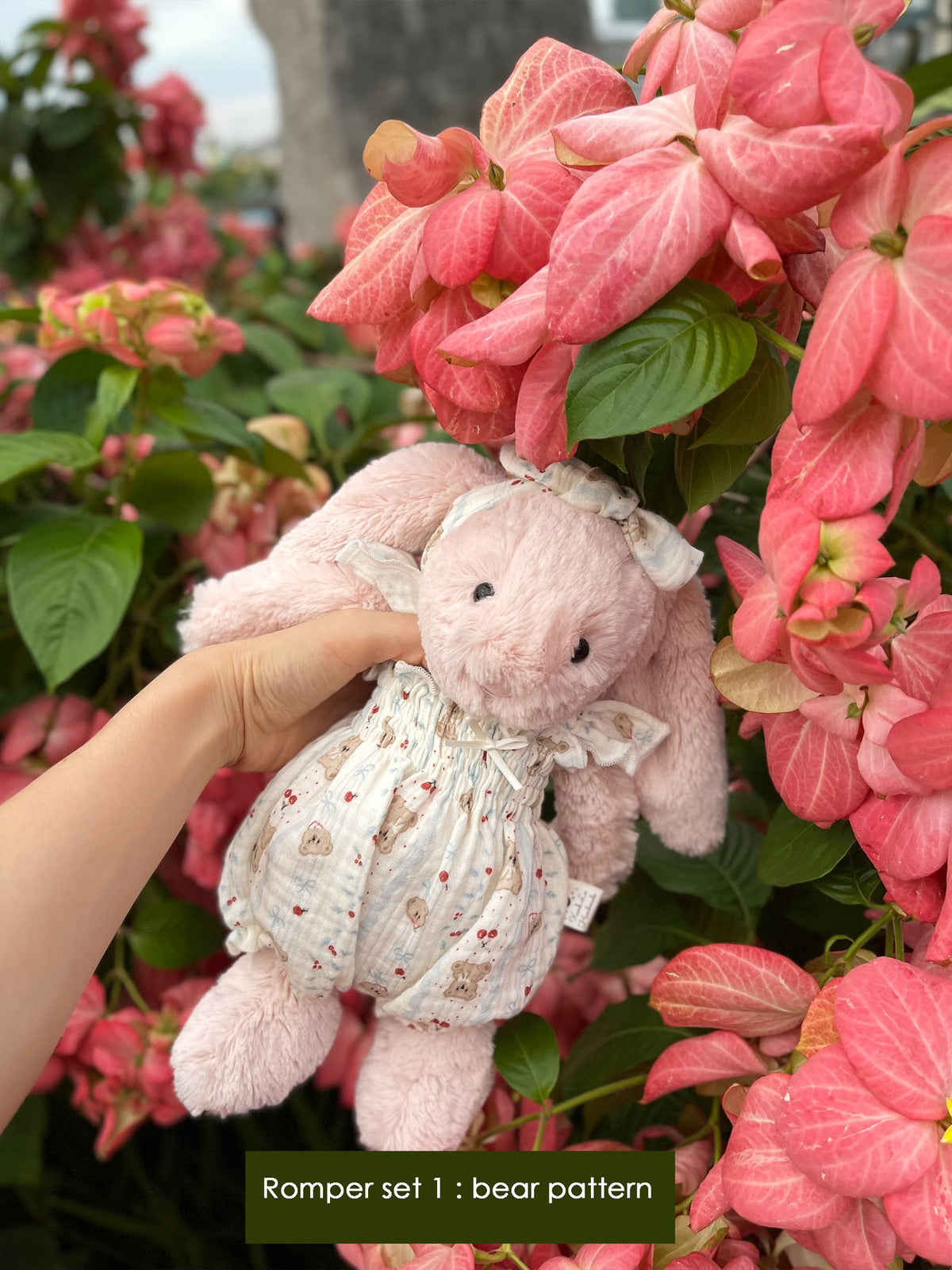 Summer Romper for Jellycat - handmade romper, photo 10