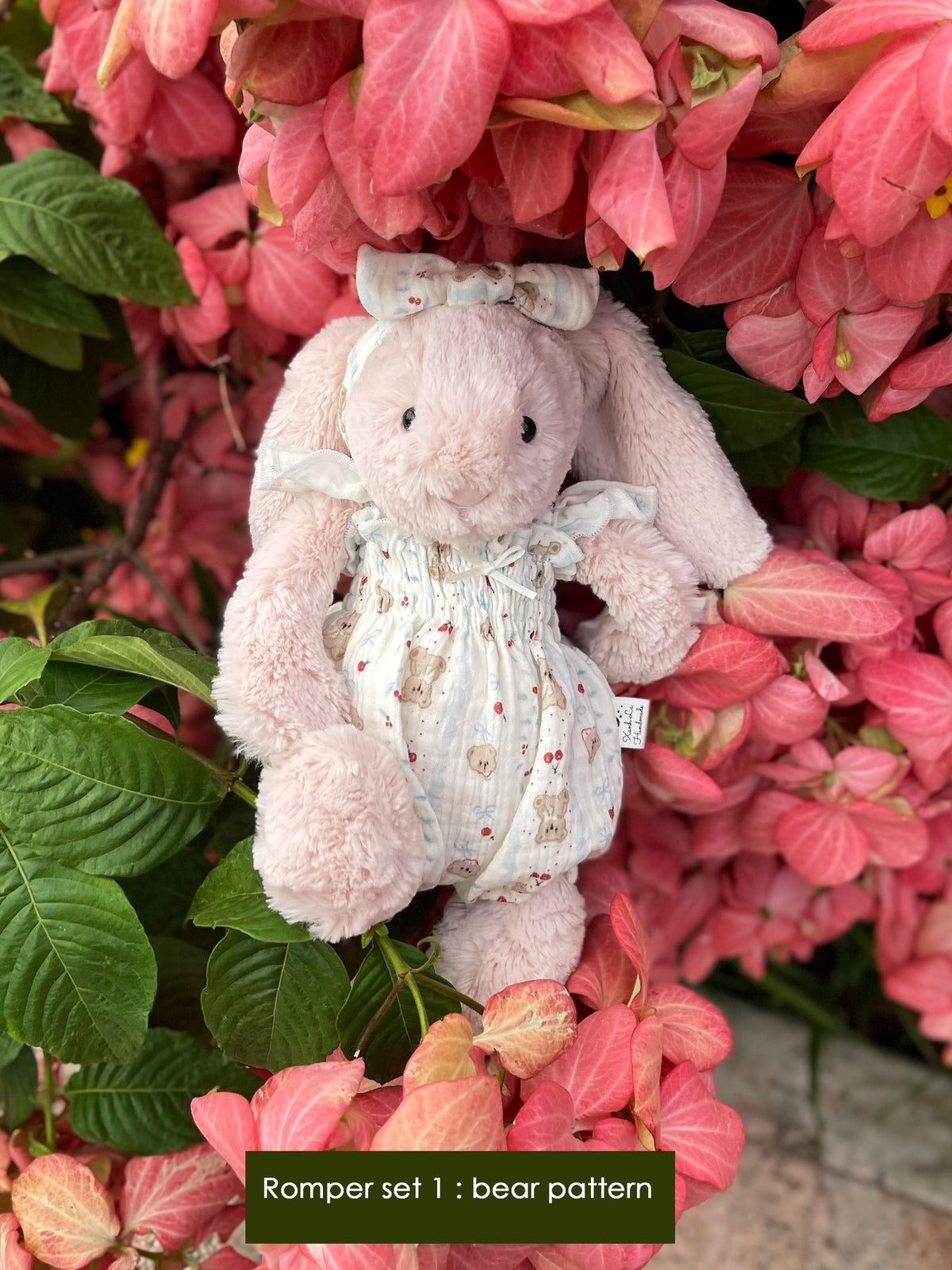 Summer Romper for Jellycat - handmade romper, photo 12
