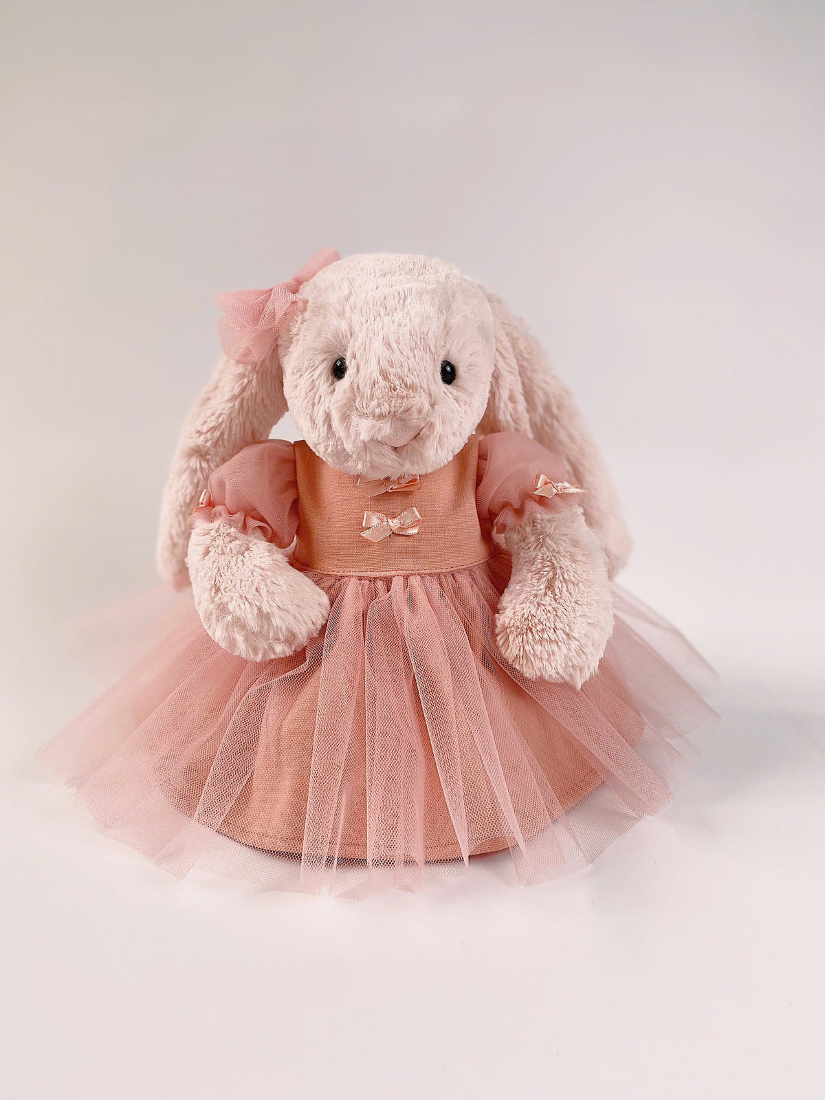 Handmade Tutu Dress for Jellicat  Bunny | Exquisite Plush Outfit