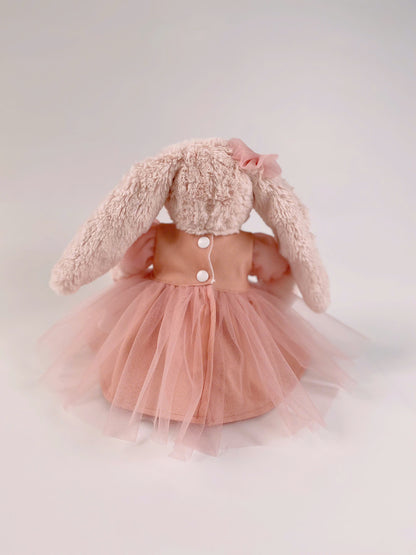 Handmade Tutu Dress for Jellicat  Bunny | Exquisite Plush Outfit