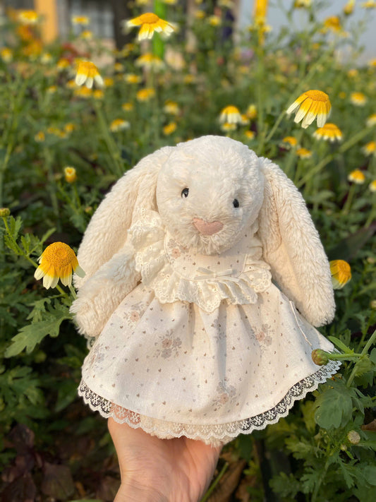 Flower Cosplay Costume for bunnies, Cute Plush Clothes Gift for Kids & Grandchildren