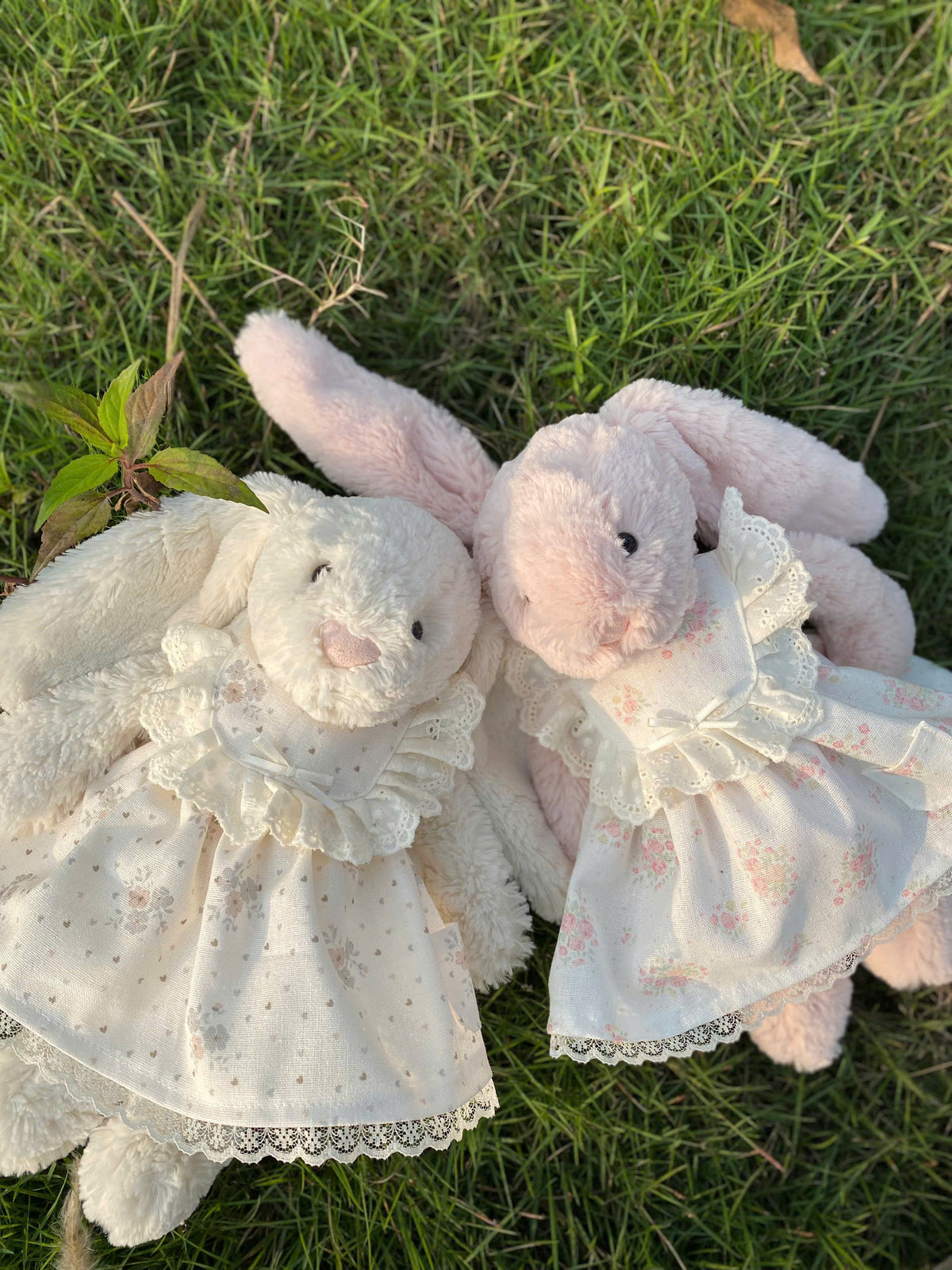 Flower Cosplay Costume for bunnies, Cute Plush Clothes Gift for Kids & Grandchildren